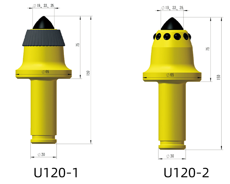 U120 Series-1.18''/φ30mm Shank