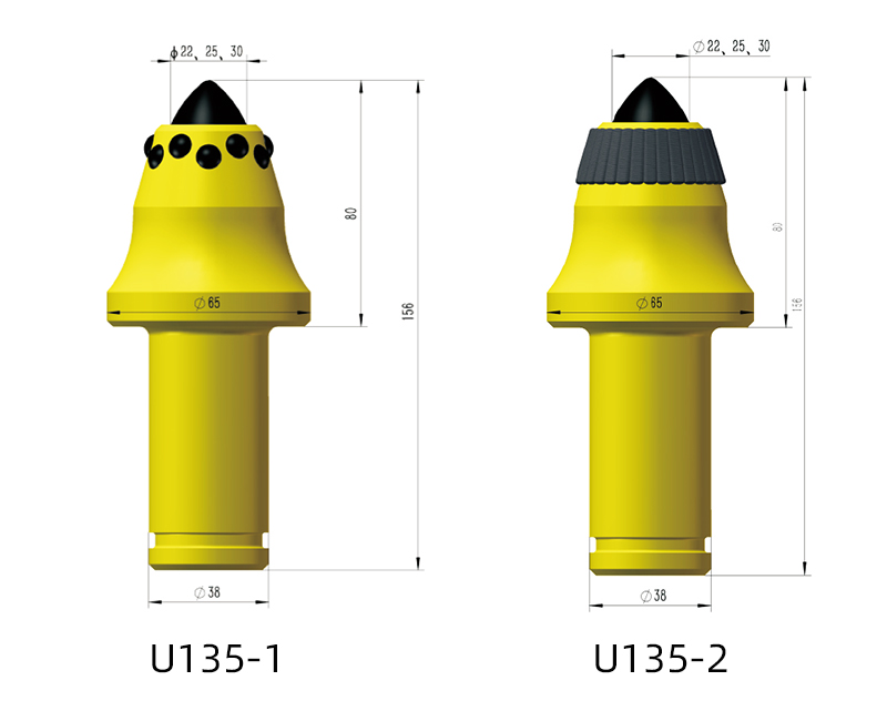 U135 Series-1.50''/φ38mm Shank