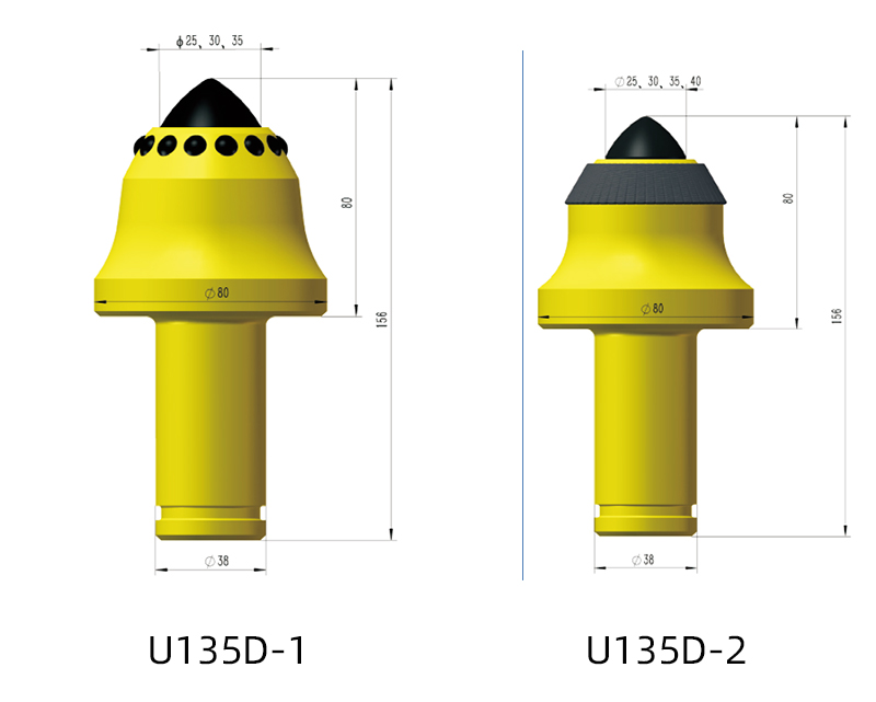 U135 Series-1.50''/φ38mm Shank