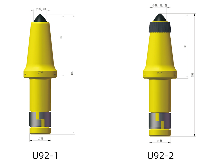 U90 Series-1.38''/φ35mm Shank
